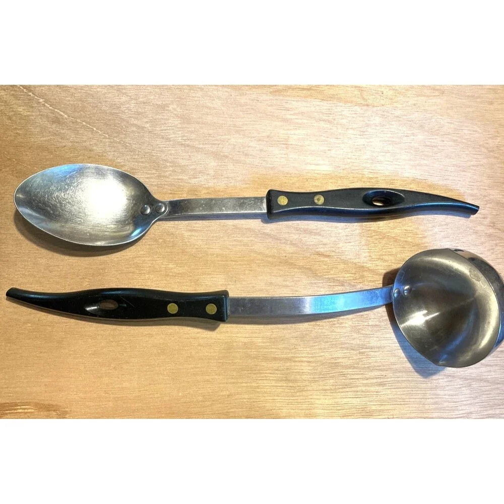 Mid Century Stanley Kitchen Utensils Ladle Spoon Loop Handle